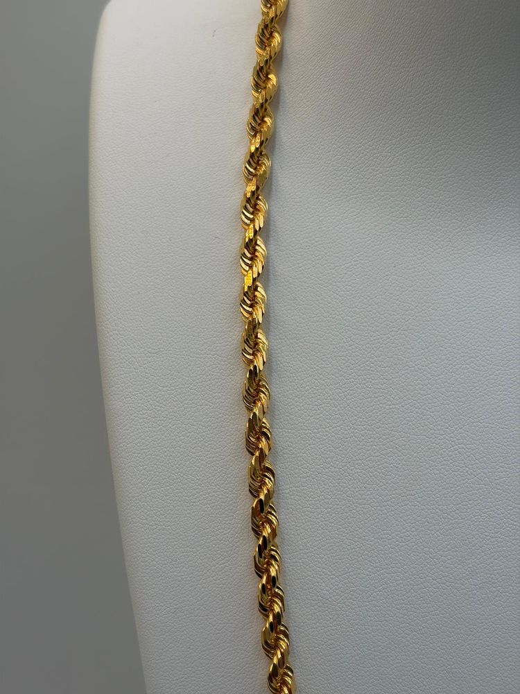 Preloved gold rope chain Singapore - Assure Gold 916 chain 02