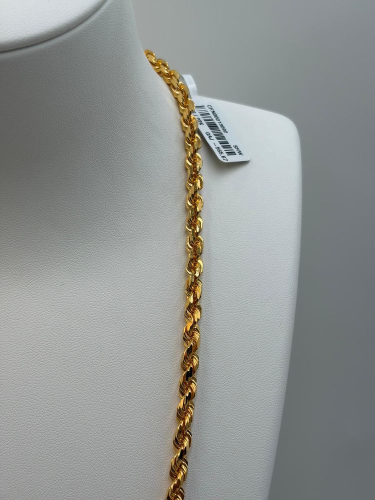 Preloved gold rope chain Singapore - Assure Gold 916 chain 03