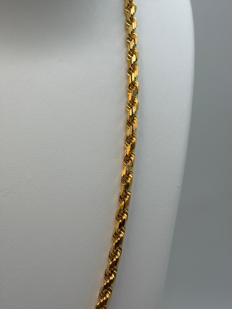 Preloved gold rope chain Singapore - Assure Gold 916 chain 10