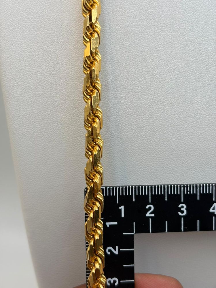 Preloved gold rope chain Singapore - Assure Gold 916 chain 12